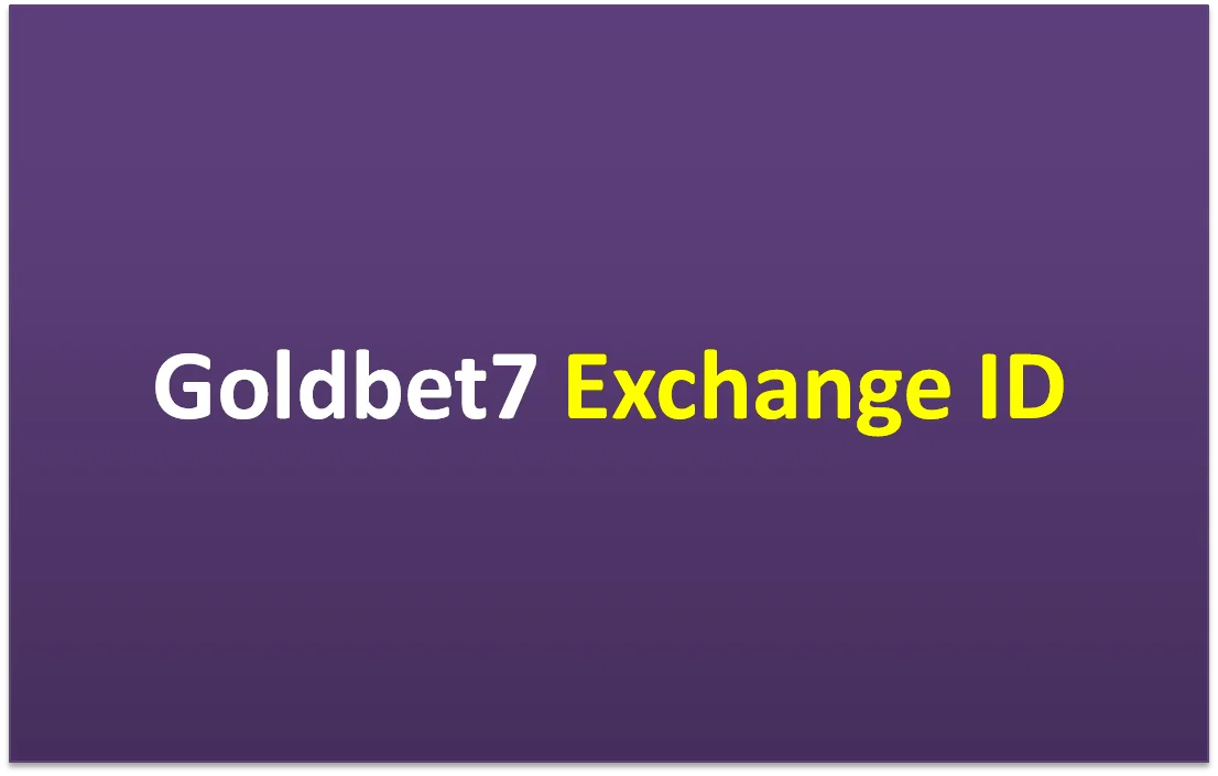 goldbet7 exchange id
