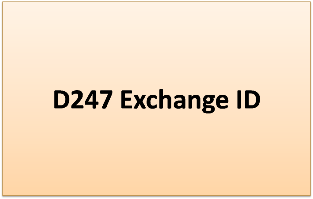 D247 Exchange ID